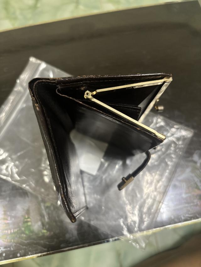 กระเป๋าสตางค์หนังแท้ งานวินเทจอิตาลีแท้	•	🇮🇹 MADE IN ITALY รูปที่ 11