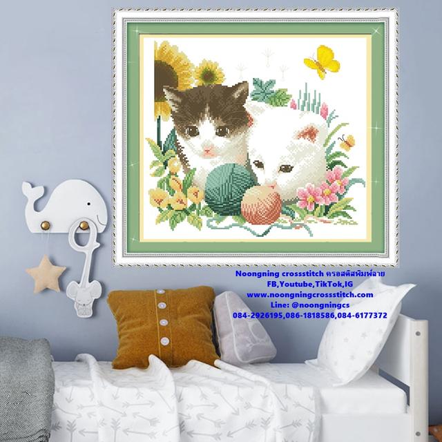 ร้าน Noongning Cross stitch ครอสติสพิมพ์ลาย จำหน่ายอุปกรณ์ครอสติส ภาพติดเพชร517 2