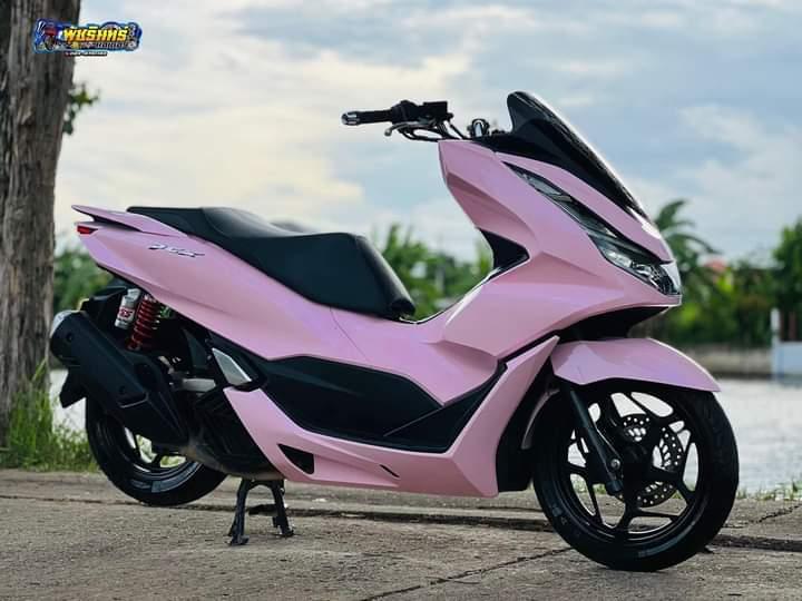 เครื่องแรง Honda pcx สีน่ารัก 4