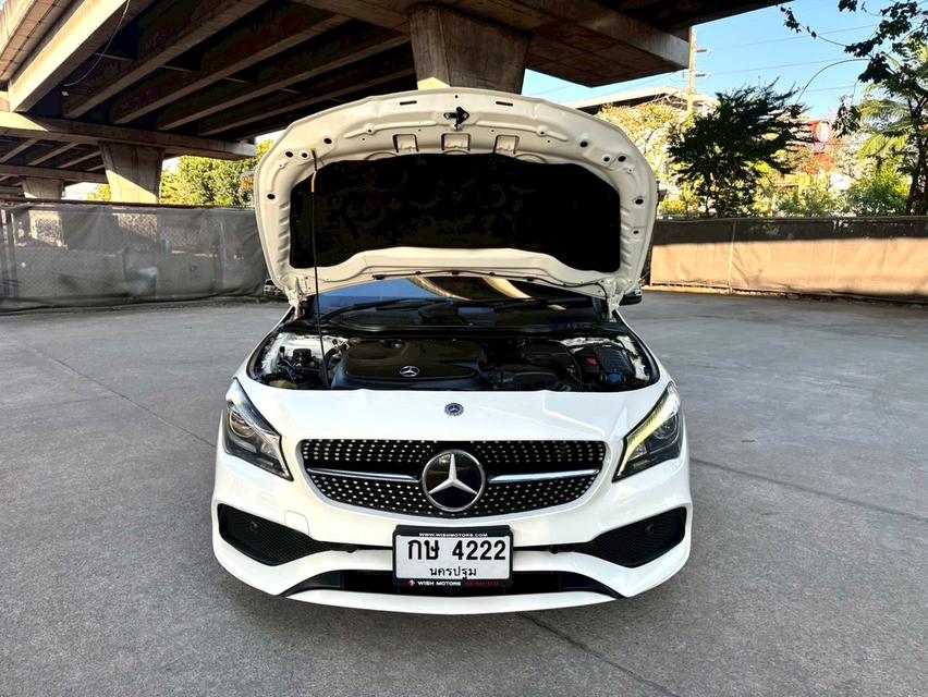 ขายรถ Benz CLA 250 AMG Facelift W117 ปี 2018 สีขาว เกียร์ออโต้ รูปที่ 16