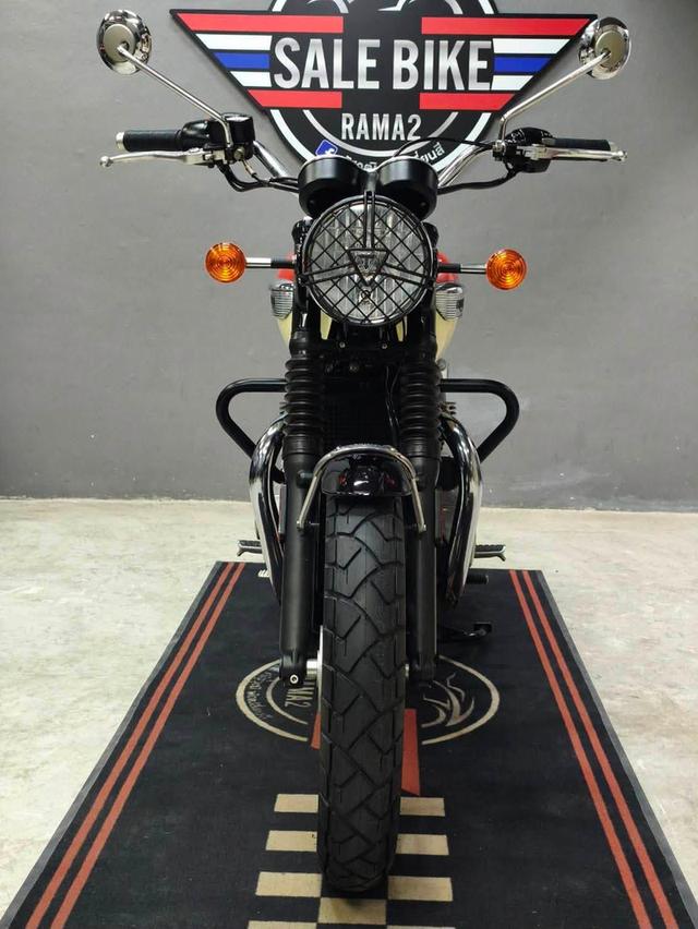 Triumph Bonneville T100 ปี 2018 abs   รถสวยมากๆ สีหายาก สไตล์ Classic รูปที่ 8