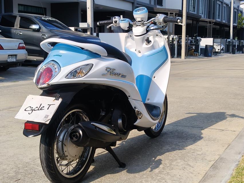 Yamaha Fino125i ปี2018 สีขาวฟ้ามุก รูปที่ 4