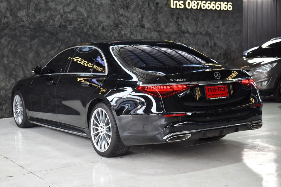 รหัสรถ JRS580 Benz S580 e AMG Premium 2023  Plug In Hybrid 6