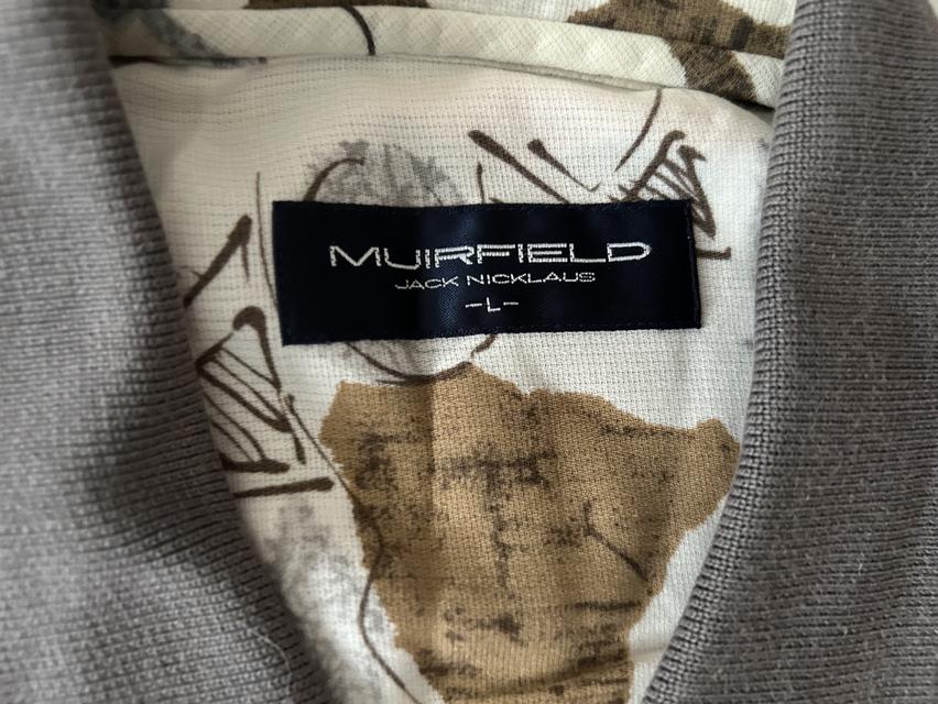 🐻เสื้อคอต่อ 90s MUIRFIELD by Jack Nicklaus งานแท้นําเข้าจากญี่ปุ่น ผ้าคอตตอน 100% ลายหล่อมาก! รูปที่ 4