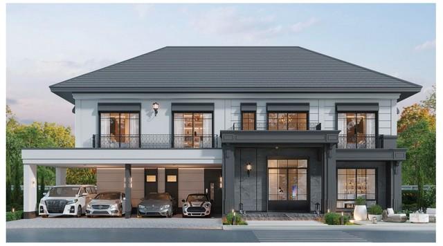 บ้านเดี่ยวหลังใหญ่โครงการใหม่ เศรษฐสิริ สะพานมหาเจษฎาบดินทร์ byแสนสิริ เมืองนนทบุรี นนทบุรี