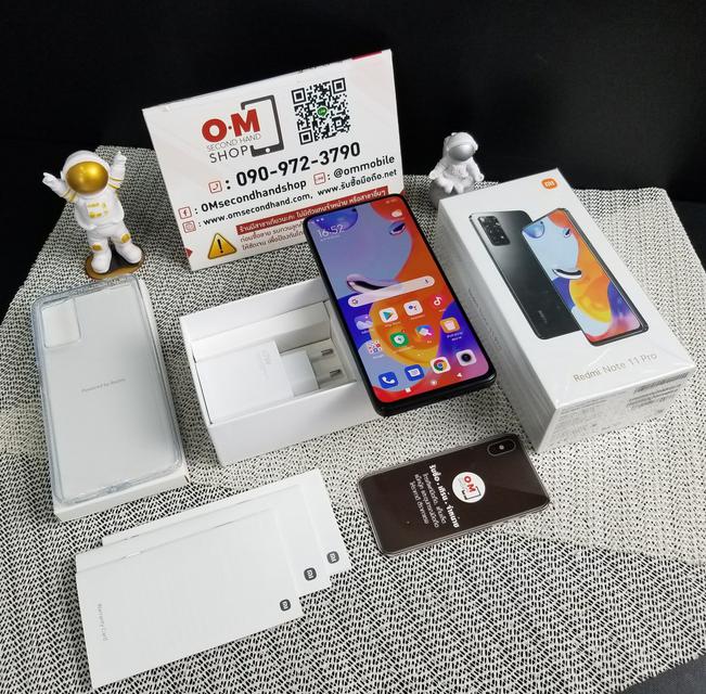 รูป ขาย/แลก Redmi Note 11 Pro 8/128GB Graphite Gray ศูนย์ไทย ประกันศูนย์ 02/2566 สวยมากๆ เพียง 7,900 บาท  1
