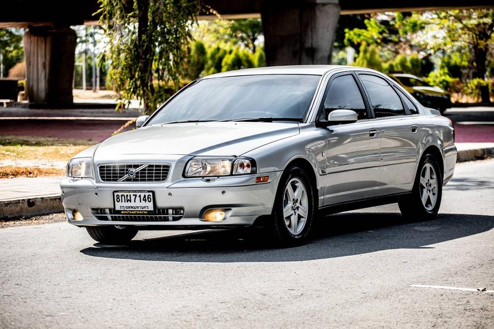 Volvo S80 Diesel 2.4 turbo AT ปี 2006 สีเทา   3