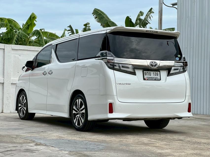 ปี 2018 TOYOTA VELLFIRE, 2.5 โฉม ปี15-23 สีขาว เกียร์ออโต้ เบนซินล้วน ตัวMNC รูปที่ 3