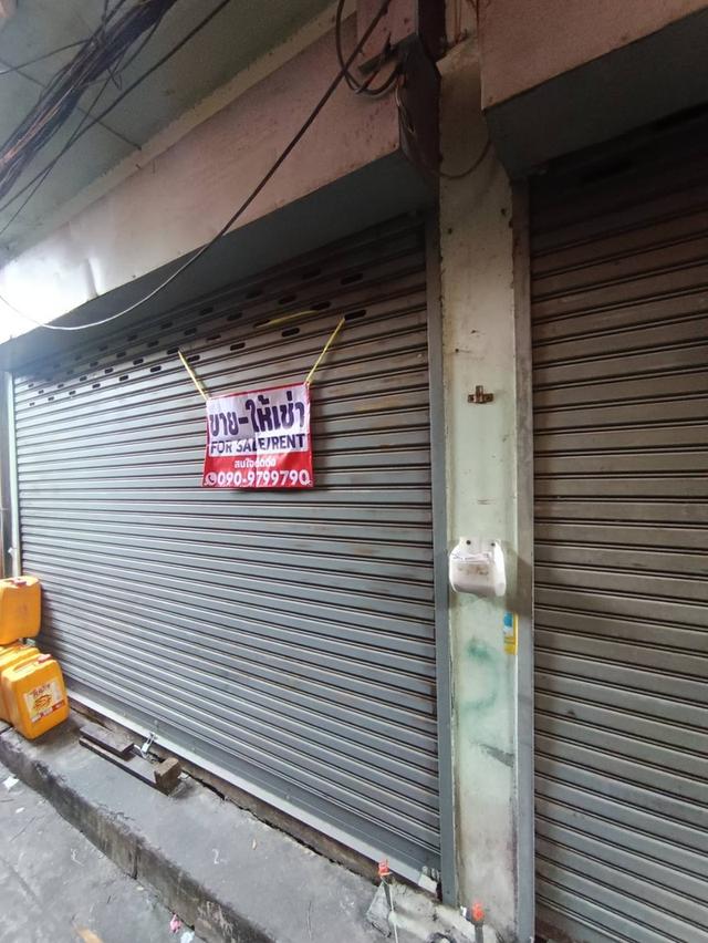 อาคารพาณิชย์ 3 ชั้น 2 คูหา ถนนโภคี เขตป้อมปราบฯ 2