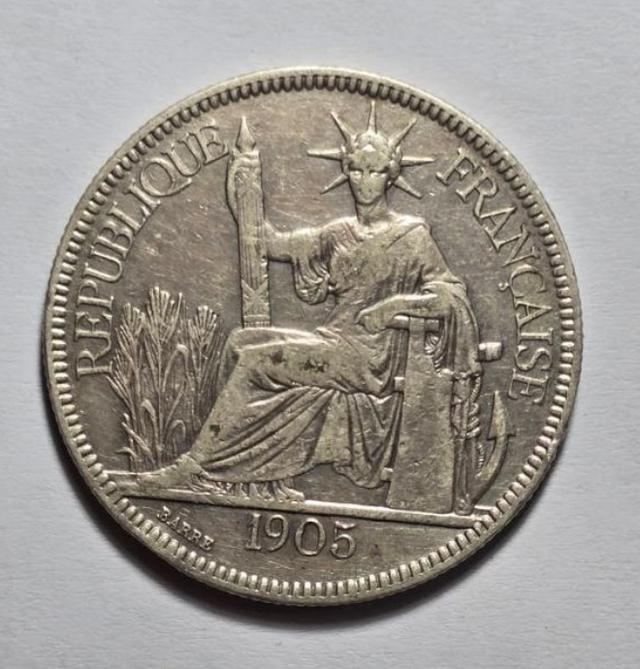 เหรียญอินโดจีนฝรั่งเศส 1905