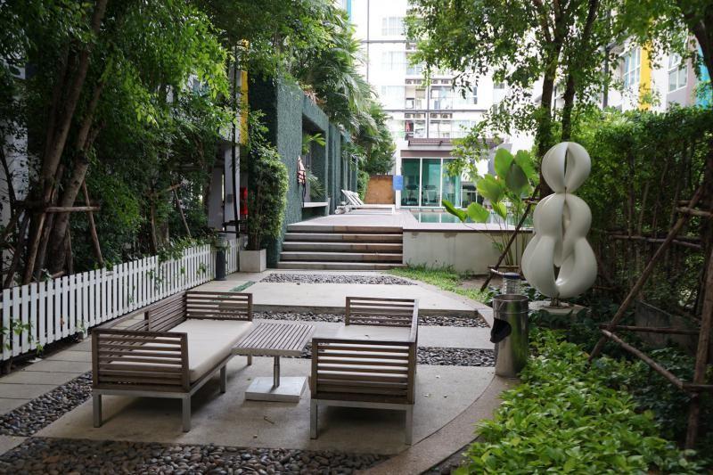 แอสปาย ศรีนครินทร์(เจ้าของขายเอง) แนวรถไฟฟ้าสีเหลือง ใกล้วิทยาลัยดุสิตธานี ตึก A ชั้น 2 ระเบียงหันทิศเหนือ ติดฝั่งสวน วิวส่วนตัว 15