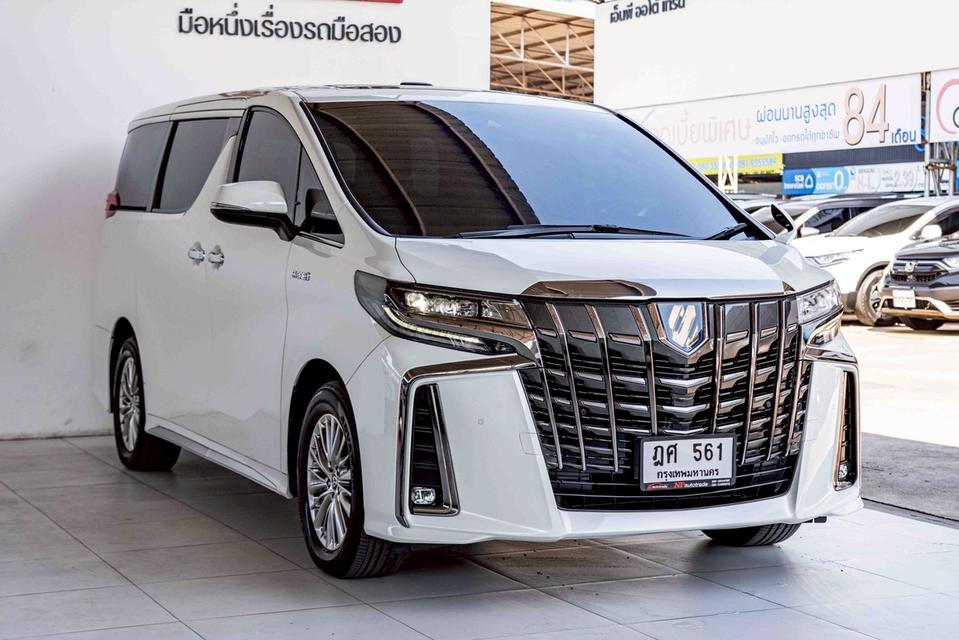 รหัสรถ NP561 รุ่นรถ : TOYOTA ALPHARD 2.5HYBRID S TYPE GOLDปีรถ : 2021 5