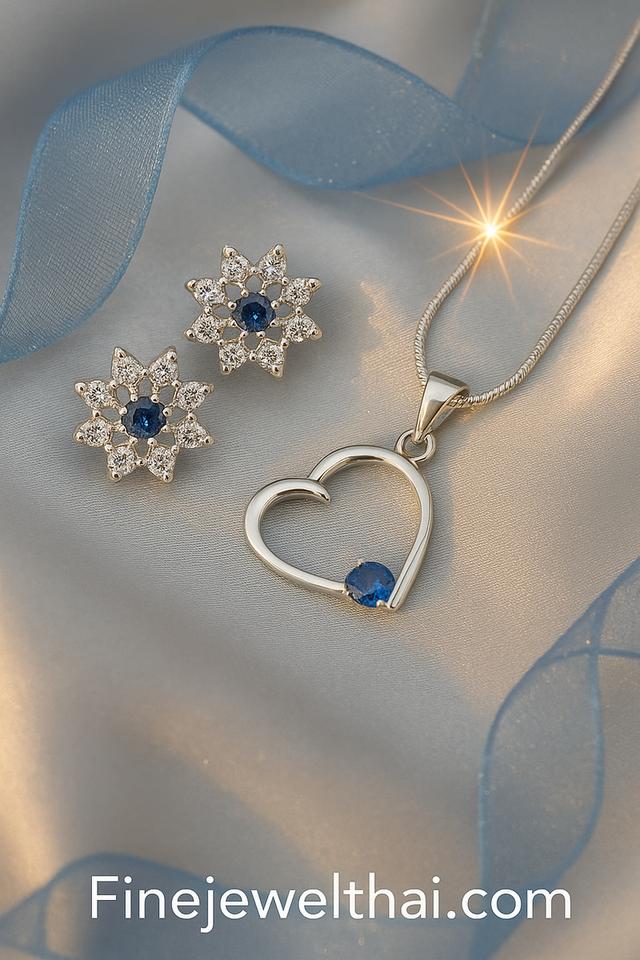 FineJewelThai | เครื่องประดับไพลินแท้ พลอยประจำเดือนเกิด พร้อมใบรับรอง