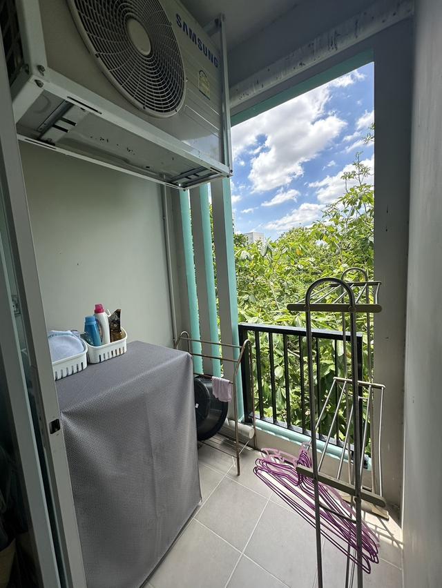 ให้เช่าคอนโดยูนิโอจรัญซอย3 ชั้น3 วิวต้นไม้ 30 ตรม. เฟอร์ครบ ห้องนอน ครัว ห้องนั่งเล่น ระเบียง  เดือนละ7,500 6