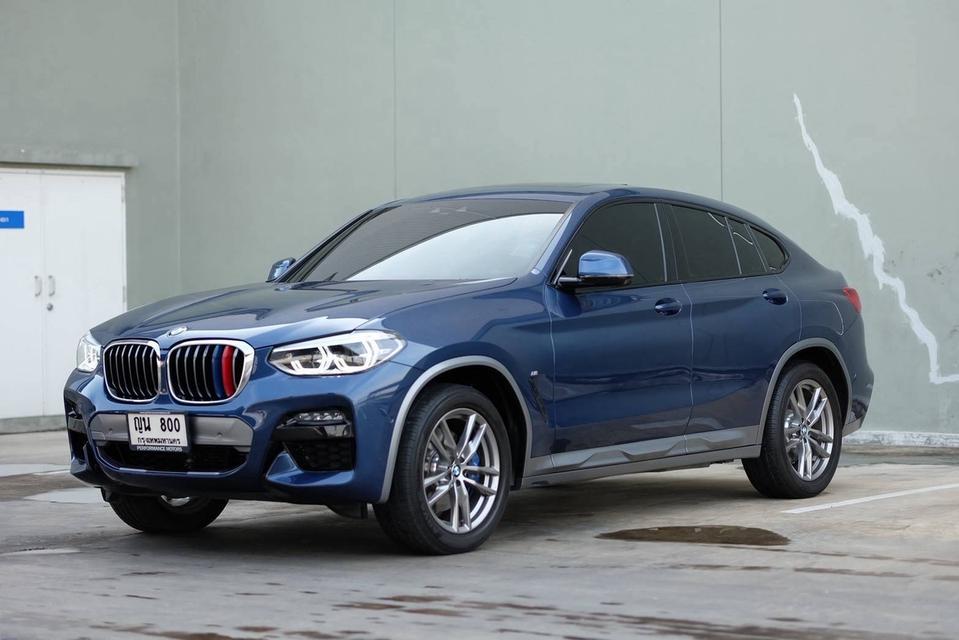 BMW X4 xDrive20d M Sport X (G02) ปี 2021 เลขไมล์ 100,000 km สีเดิมทั้งคัน รูปที่ 2