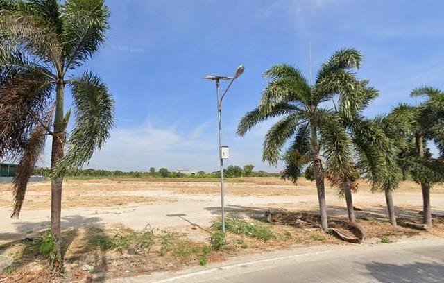 PB5325 ขายที่ดิน ย่านบางนา-ตราด กม23 ผังเมืองสีม่วง ขนาด 15 ไร่ หน้ากว้างติดถนนประมาณ 140 เมตร 8