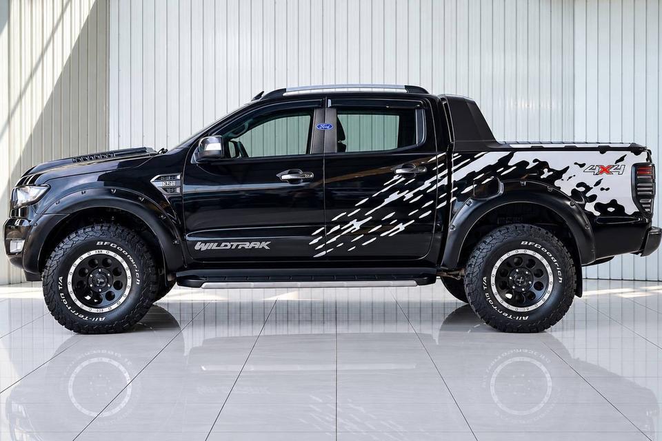 #FORD RANGER, 3.2 WILDTRAK 4WD ปี 2018 สีดำ โฉม DOUBLE CAB รูปที่ 5