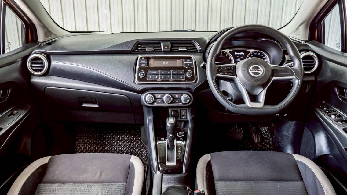 NISSAN ALMERA 1.0 EL ปี 2021 สีส้มโฉม ปี19-ปัจจุบัน รูปที่ 10