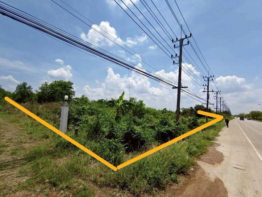 🔥 ที่ดินติดถนนสุวรรณศร 33 ท่าเกษม 3 ไร่กว่า 2
