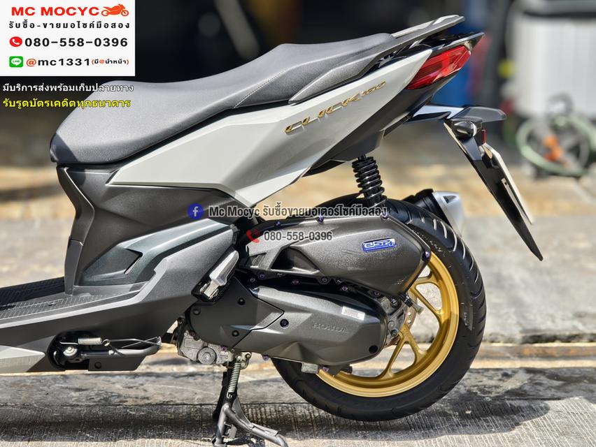 Click 160i 2024 วิ่ง4000โล รุ่นTop Abs รถบ้านแท้มือเดียว บุคเซอวิสครบ มีเล่มเขียวชุดโอนครบ No1228    12