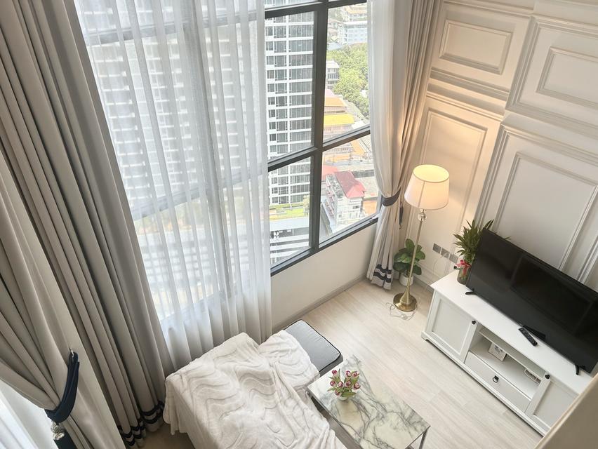 ให้เช่าคอนโด Knightbridge Prime Sathon ใจกลางสาทร 1 ห้องนอน 1 น้ำ ห้อง duplex 39 ตารางเมตร 1