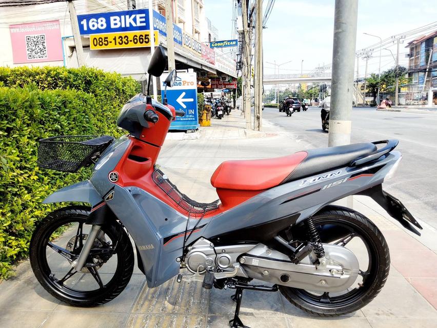 Yamaha FiNN UBS ตัวท็อป ปี2024 โฉมใหม่ล่าสุด สภาพเกรดA 2038 km เอกสารพร้อมโอน 3