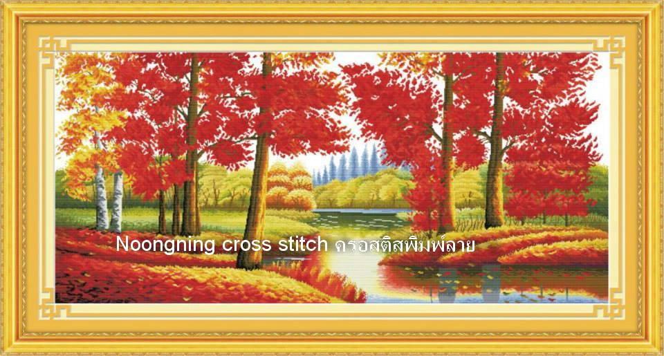 ร้าน Noongning Cross stitch ครอสติสพิมพ์ลาย จำหน่ายอุปกรณ์ครอสติส ภาพติดเพชร1562 5