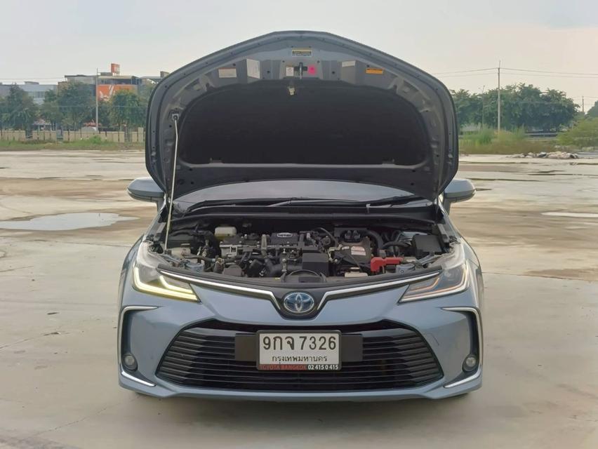 TOYOTA ALTIS Sedan 4dr Hybrid High E-CVT 7sp FWD 1.8สีเทา Y2019