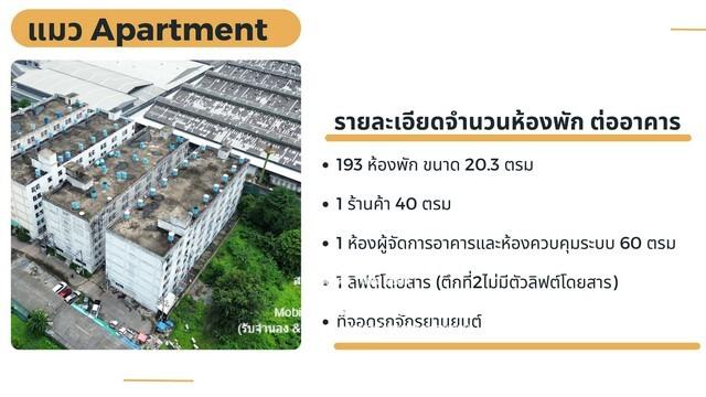 Apartment ห้องพัก อพาร์ทเม้นท์ ซอยเอกชัย 78 70000000 บาท. ใกล้ ใกล้ Makro สาขาบางบอน, โรงพยาบาลบางปะกอก 8, มีโรงงานมากมา 3