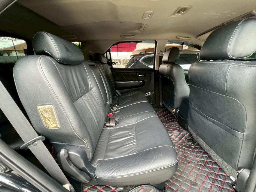 ปี 2015 TOYOTA FORTUNER, 2.5 V VN TURBOโฉม ปี11-15 สีดำ เกียร์ออโต้ ขับเคลื่อน2ล้อ 8