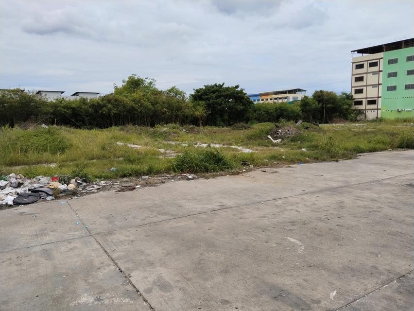 ที่ดินถมแล้วติดถนนคอนกรีตกว้าง20เมตรถนนเทพารัก อ.บางพลี ต.สมุทรปราการ 2ไร่เศษ ราคาถูก  สร้างอพาสเม้นท์ หรือ hotel  ใกล้สนามบิน 4