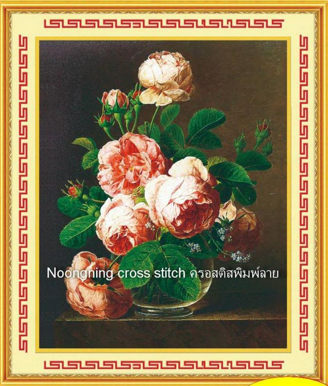 ร้าน Noongning Cross stitch ครอสติสพิมพ์ลาย จำหน่ายอุปกรณ์ครอสติส ภาพติดเพชร809 3