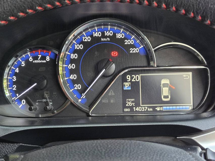 ขายรถยนต์ Toyota Yaris Ativ รุ่น S Top แี 2019 (รถออกต้นเดือนมีนาคม 2020)รถยนต์ใชน้อยมาก ไมล์ 14070 11
