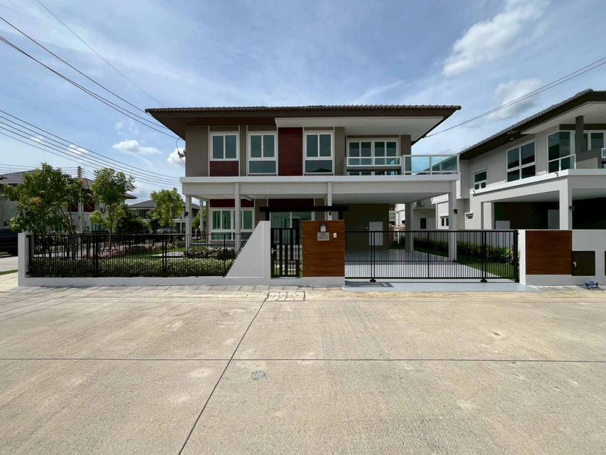 ขายบ้านเดี่ยว 3 นอน หลังใหญ่ หลังมุม ปทุมธานี คลอง 7 บ้านใหม่ 70 ตรว 2 ชั้น