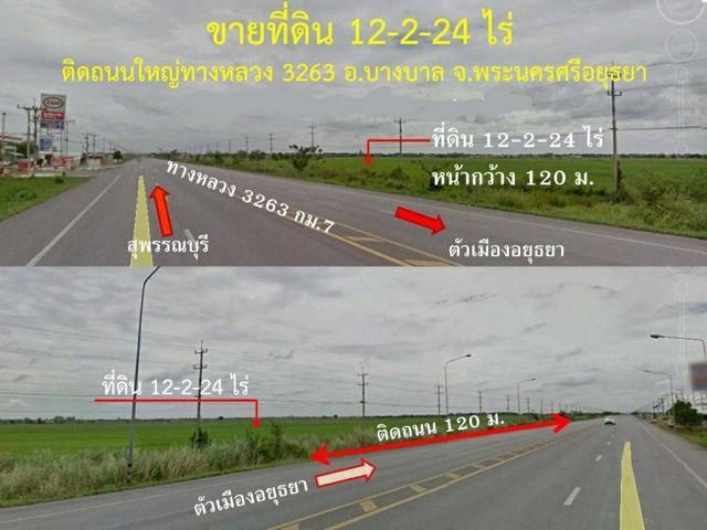 ขายทำเลดีและพื้นที่ที่ดินสวยมาก  ต.บางพระขาว อ.บางบาล จ.พระนครศรีอยุธยา 4