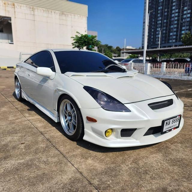 Toyota Celica gen 7 เกียร์ออโต้ paddle shift รถเเท้ออกโชว์รูมชุดเเต่ง TRD รอบคันเจ้าของขายเอง