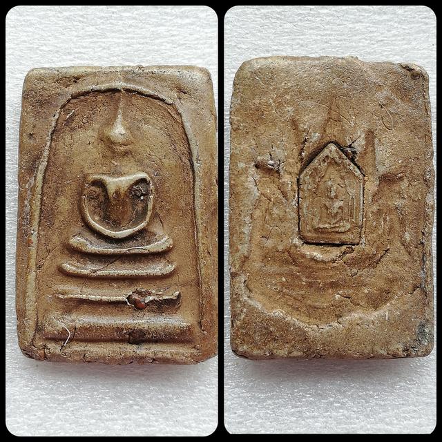 สมเด็จหลังตราแผ่นดิน เกศไชโย วัดชลอ 8