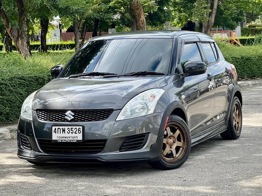 Suzuki Swift GA 1.25L CVT ปี 2015 สีเทา ออโต้ เบนซิน รูปที่ 2