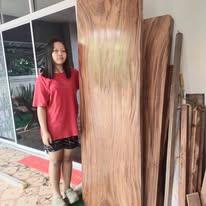 โต๊ะไม้ ไม้แผ่นเดียว  โต๊ะอาหาร 2