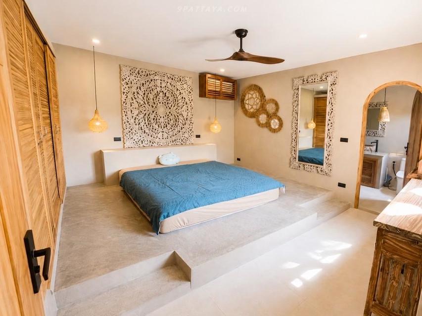 For Sale — Tropical Balinese Style Pool Villa in Bang SarayBeautiful tropical-style pool villa in Bang Saray, Boho style only fews minutes the beach 5