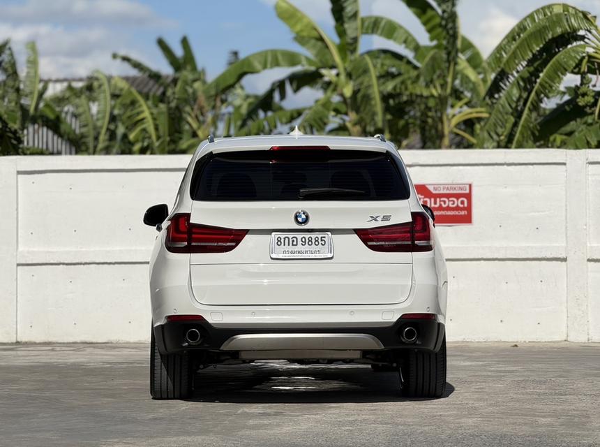 2018 BMW X5, sDrive25d โฉม F15 ปี13-19สีขาว เครื่องดีเซล รถบ้านแท้ ประวัติดี รูปย่อยที่ 4