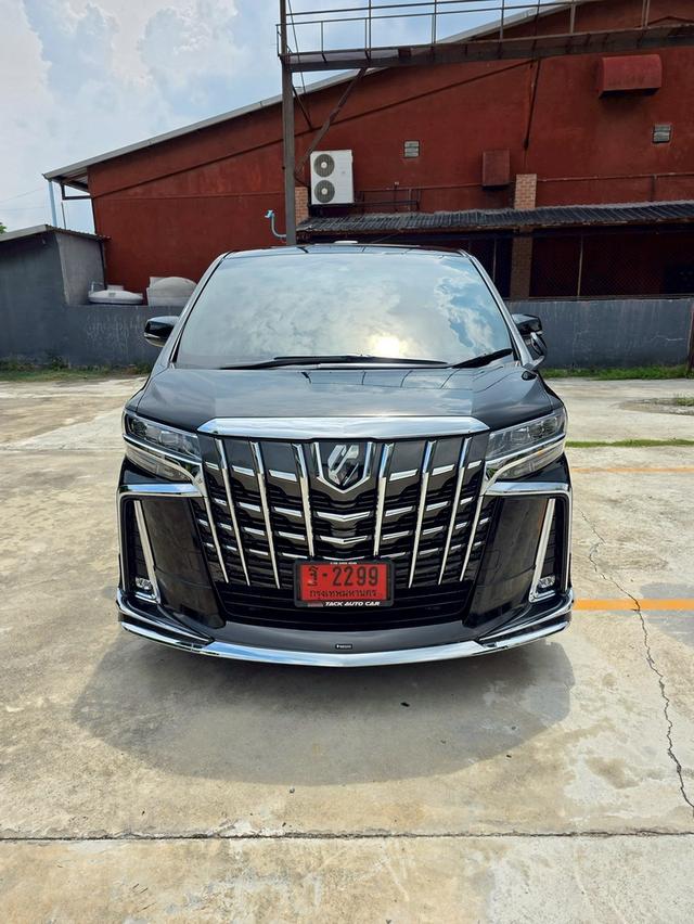 Toyota ALPHARD 2.5SC PACKAGE สีดำ ปี 2023 ไมล์ 28,000 กม. รูปที่ 2