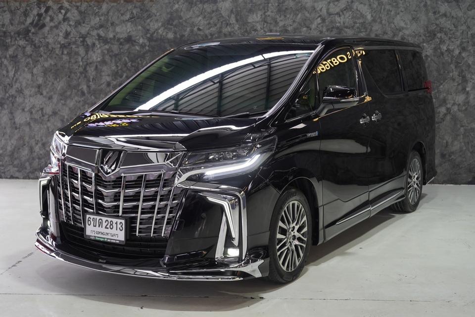 รหัสรถ JRS2813 Toyota Alphard 2.5 ไฮบริดตัวท็อปเบาะมิกกี้ ปี 2016 มือเดียว 20