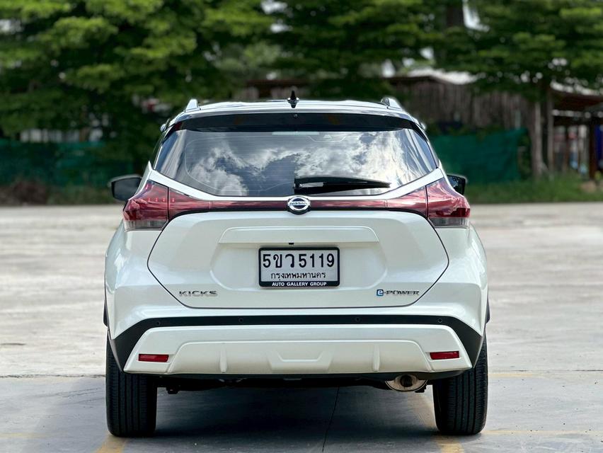 รหัสรถ PAT5119 Nissan Kicks 1.2VL E- Power ปี2024 สีขาว