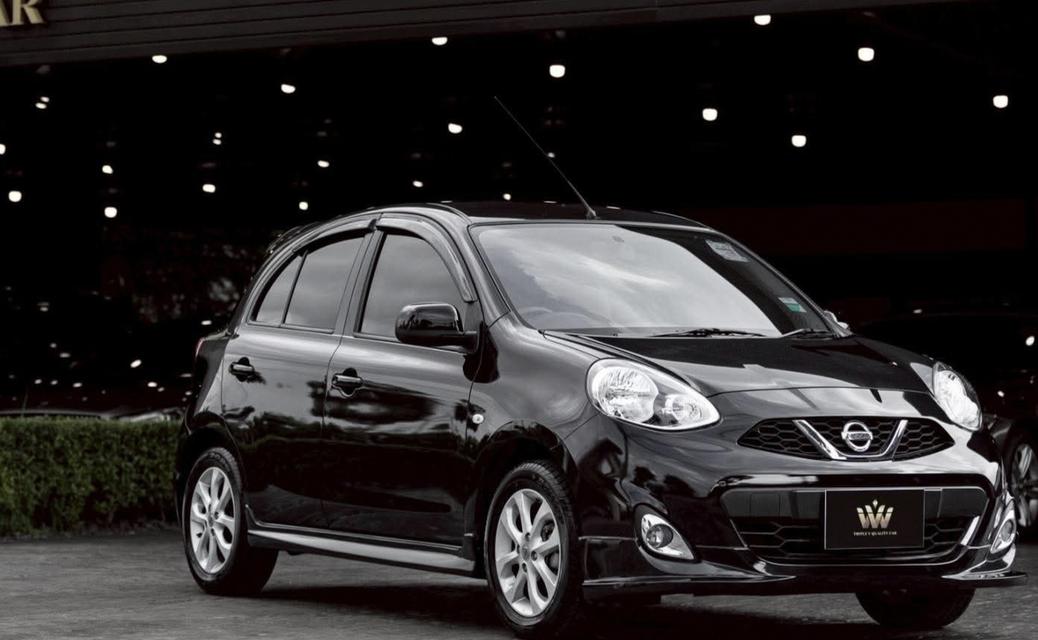 2013 ไมล์ 12,xxx km march 1.2 v auto 14