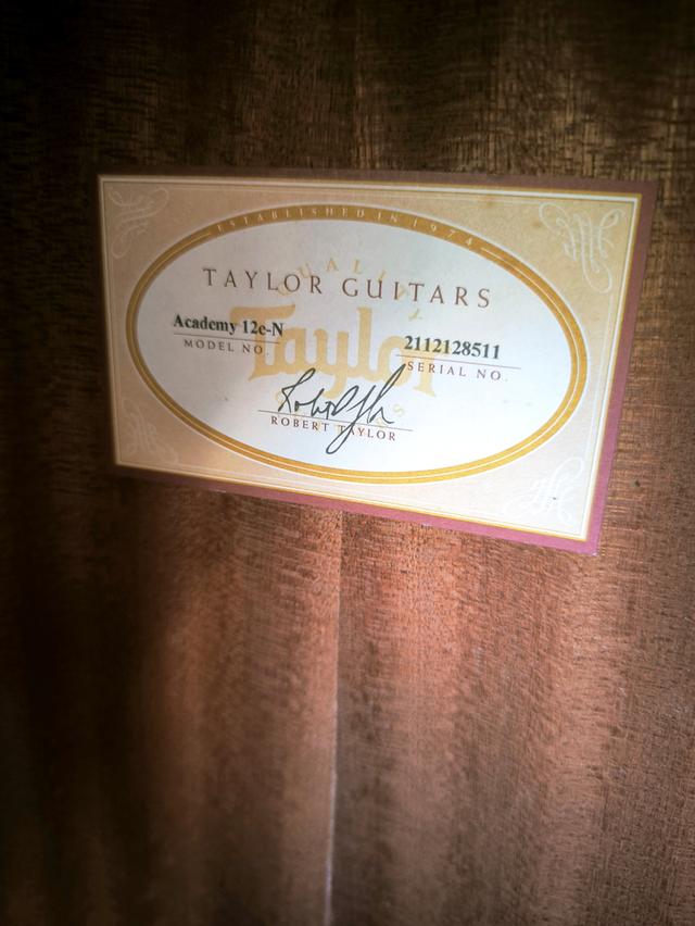 Taylor Academy 12e-N - Naturalกีตาร์สายไนลอนจาก Taylor รูปที่ 5