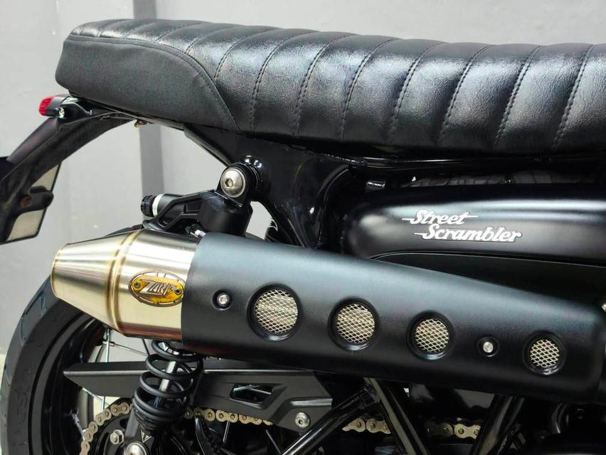 ออกถ 0 บาท Triumph Street Scrambler 900 ปี 2018 abs 🇬🇧 รถมือเดียว ของแต่งหลักแสน รูปที่ 16
