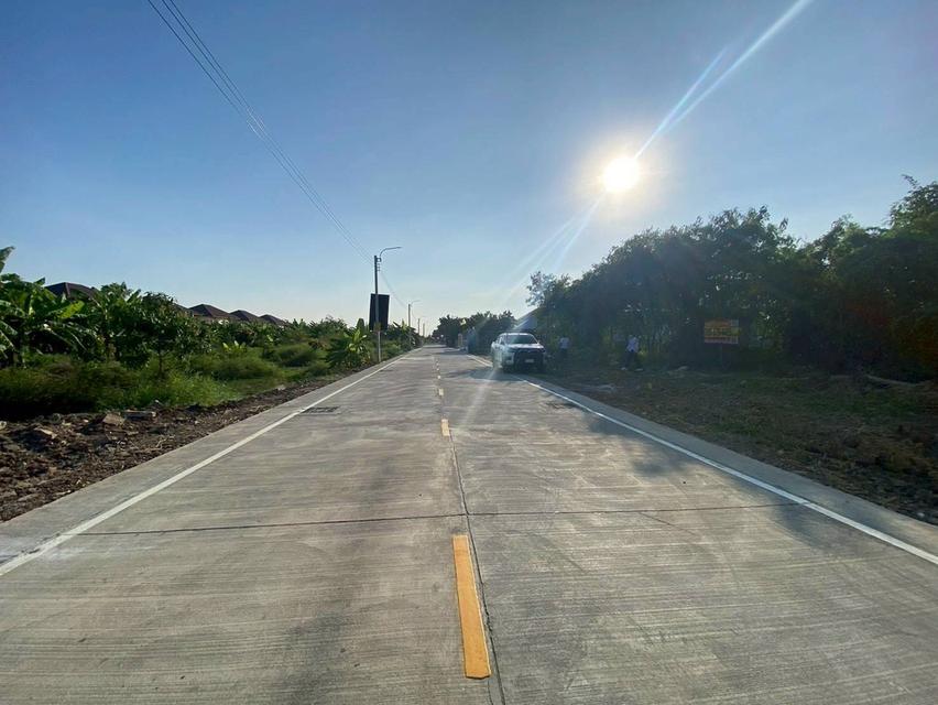 ขายด่วนที่ดินทำเลดี 96 ตรว ติดถนนคอนกรีตสาธารณะ ถมแล้ว ซ.เทพประทาน 1 อ.ไทรน้อย จ.นนทบุรี 4