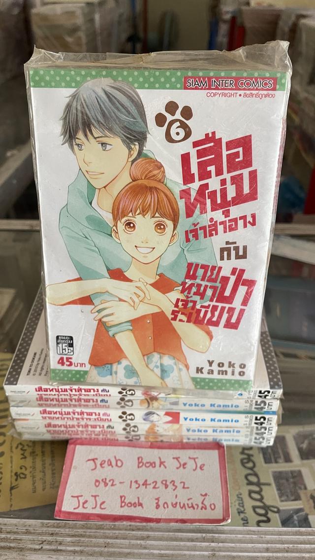 หนังสือการ์ตูน เสือหนุ่มเจ้าสำอาง กับ นายหมาป่าเจ้าระเบียบ 1-6 จบ 1