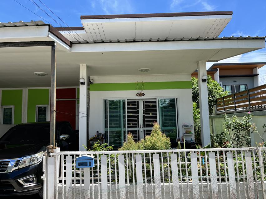 บ้านทาวเฮ้าส์ชั้นเดียว 2ห้อง 2ห้องน้ำ 1